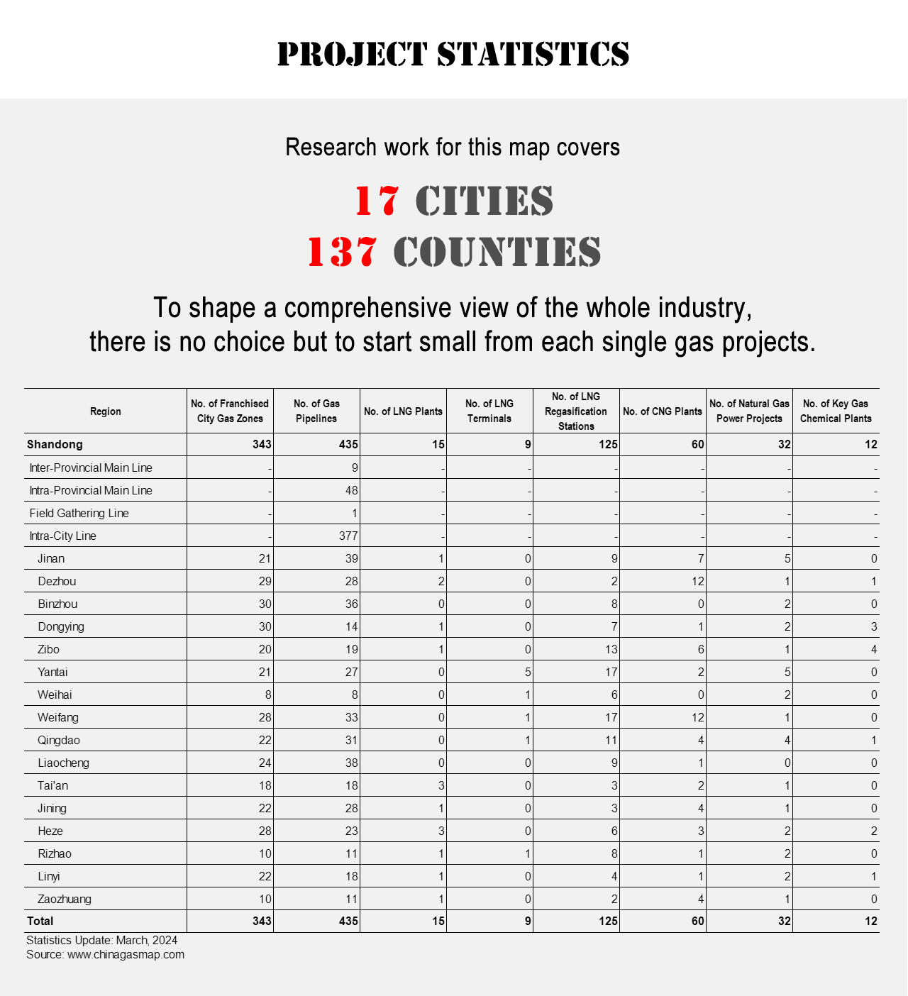 Project Statistics